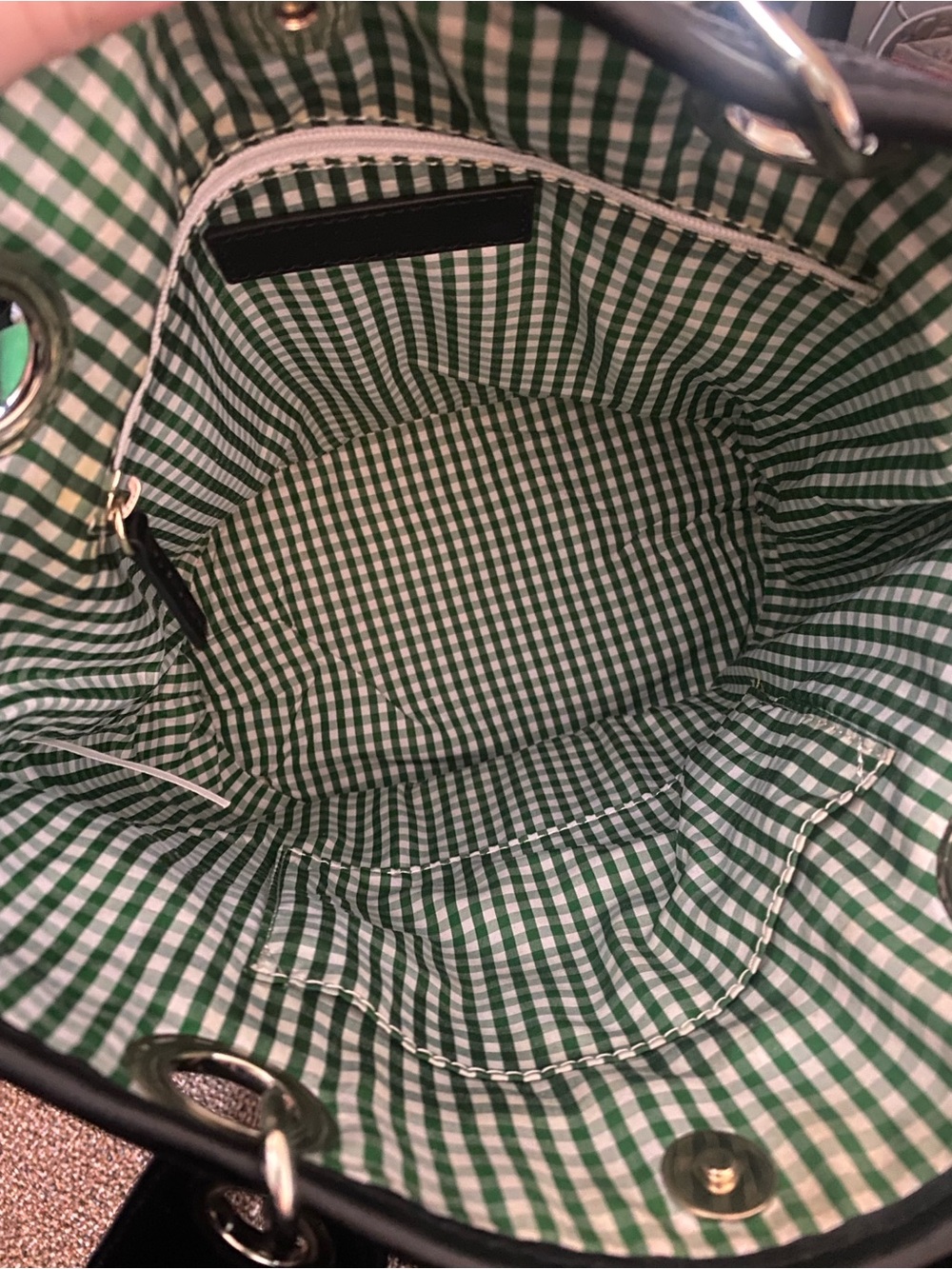 Talbots Black Straw Handbag - Picture 6 of 7